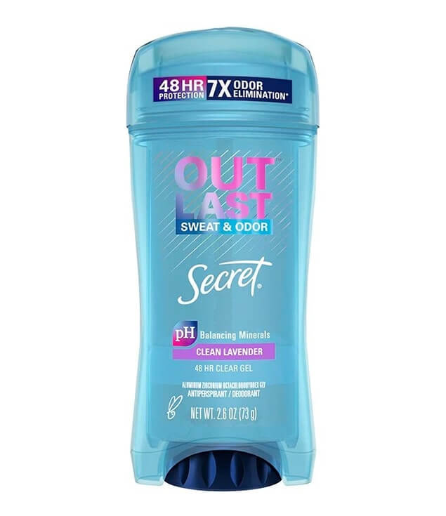 SECRET | OUTLAST CLEAR GEL DEODORANT CLEAN LAVENDER